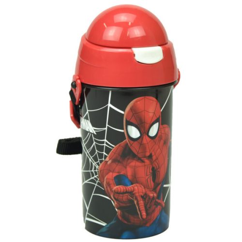 Spiderman Web bottle, sports bottle 500 ml