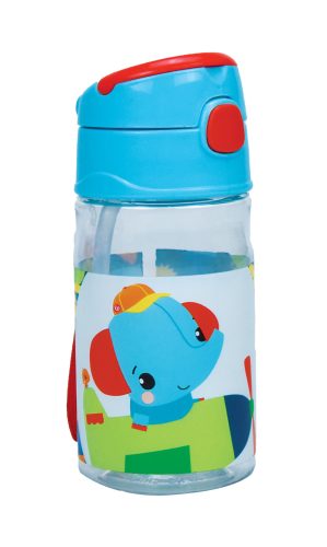 Fisher-Price Animals plastic bottle with hook 350 ml