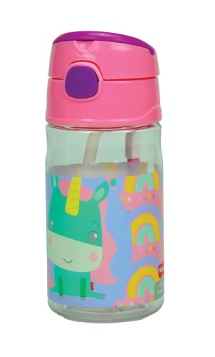 Fisher-Price Animals plastic bottle with hanger 350 ml