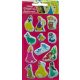 Disney Princess Pink Disney Princess Glittery Puffy Foam Sticker Set