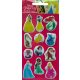 Disney Princess Pink Disney Princess Glittery Puffy Foam Sticker Set