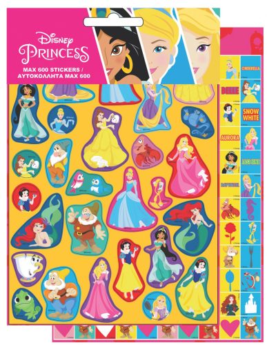 Disney Princess Jointly 600-piece sticker set