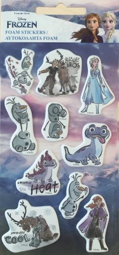 Disney Frozen Glamor puffy foam sticker set