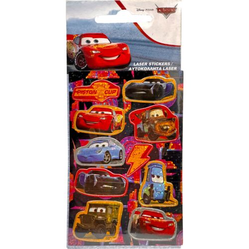 Disney Cars Adventure hologram sticker set