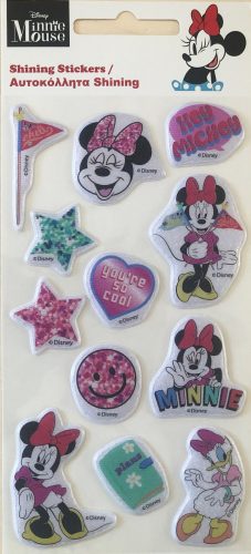 Disney Minnie  Smiles sparkling puffy foam sticker set