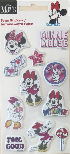 Disney Minnie  Smiles puffy foam sticker set