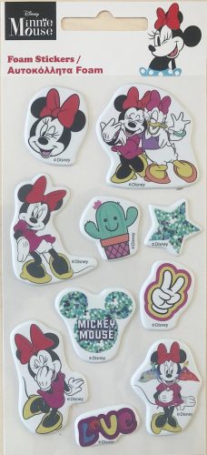 Disney Minnie  Smiles puffy foam sticker set