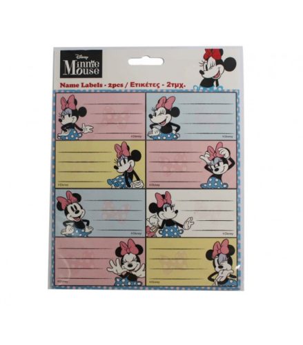 Disney Minnie  Joy notebook labels 16 pcs