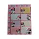 Disney Minnie  Joy notebook label with stickers, 16 pcs