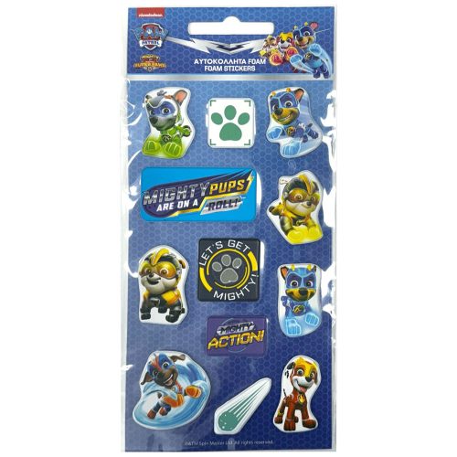 Paw Patrol Knights puffy foam sticker set