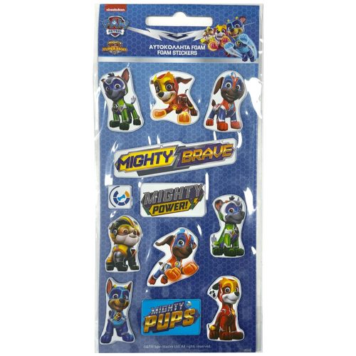 Paw Patrol Knights puffy sponge sticker set