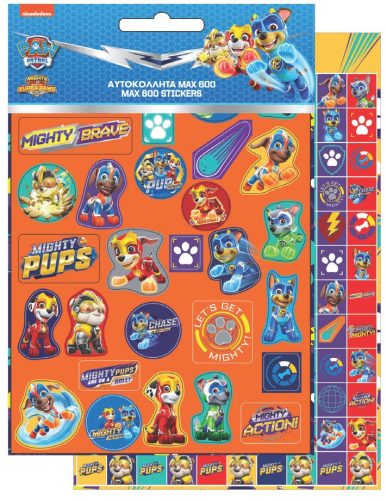 Paw Patrol Knights 600-piece sticker set