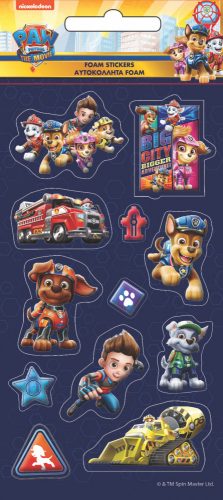 Paw Patrol Movie puffy sponge sticker