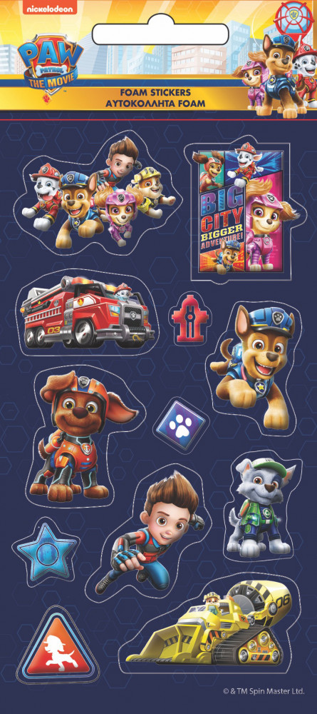 Paw Patrol Sponge Sticker - Javoli Disney Online Store - Javoli Disney