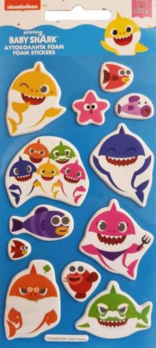 Baby Shark Aquatic puffy foam sticker set