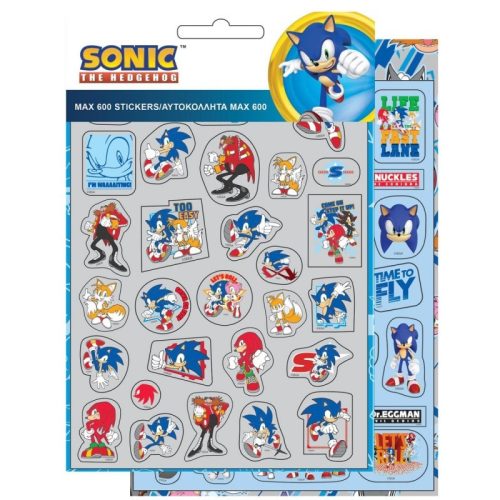 Sonic the Hedgehog 600-piece sticker set