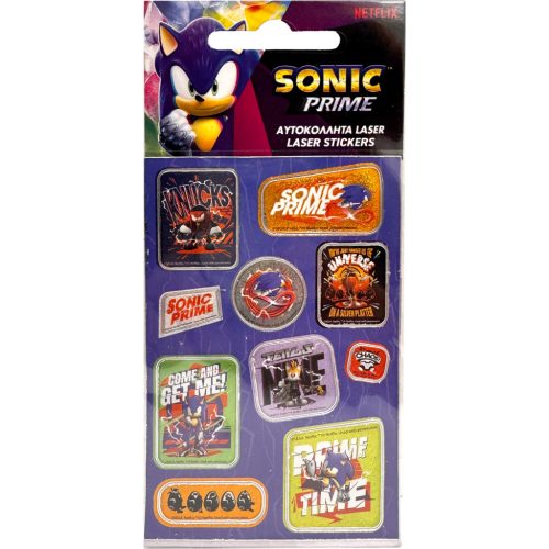 Sonic the Hedgehog Shining hologram sticker set