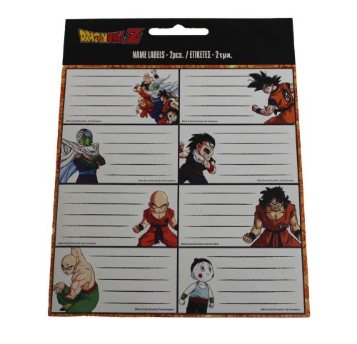 Dragon Ball 16-piece notebook label set