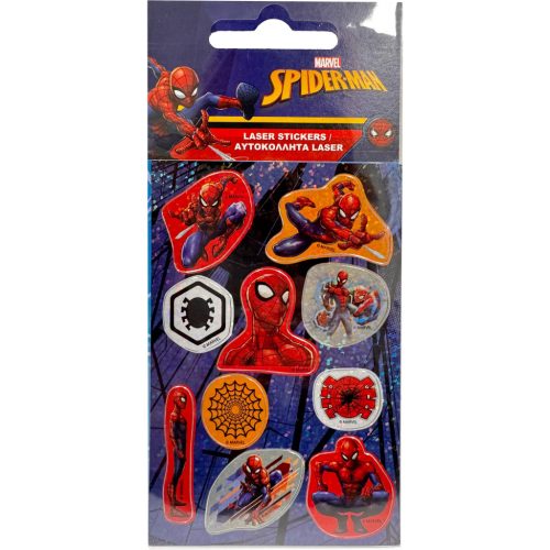 Spiderman Dark Shining holographic sticker set