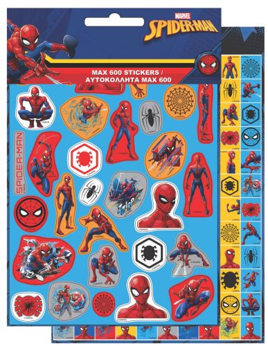 Spiderman Dark 600-piece sticker set