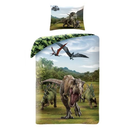 Jurassic World Stegosaurus Bed linen 140×200 cm, 70×90 cm 