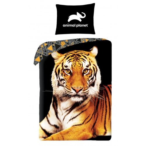 Animal Planet Tiger bedding cover 140×200cm, 70×90 cm