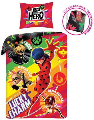 Miraculous Ladybug Hero bedding cover 140×200cm, 70×90 cm