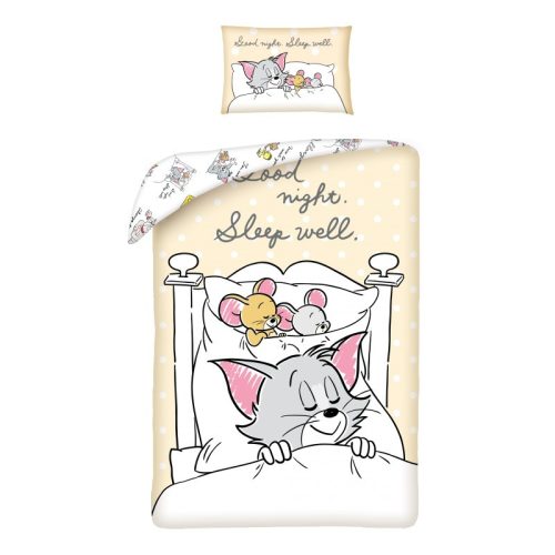 Tom and Jerry Sleep Well Kids Bedding Set 100×135cm, 40×60 cm