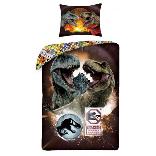 Jurassic World Dangerous Creatures Bed linen 140×200 cm, 70×90 cm 