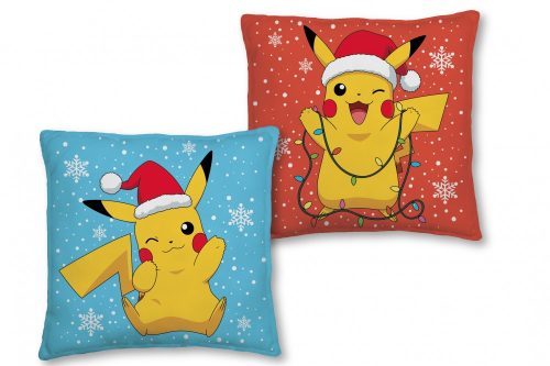 Pokémon Snow Christmas decorative pillow 40x40 cm