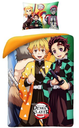 Demon Slayer Hunters bedding set 140×200cm, 70×90 cm