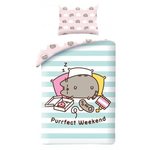 Pusheen Weekend Bed Linen 140×200cm, 70×90 cm