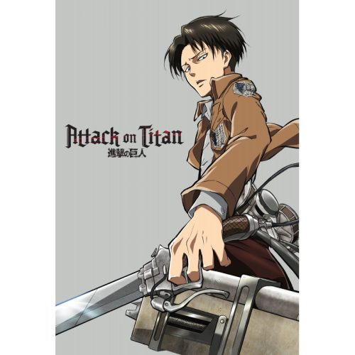 Attack on Titan Levi's Blades fleece blanket 130x170 cm