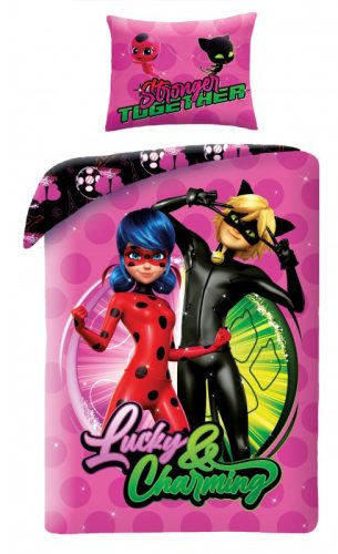 Miraculous Ladybug Lucky bedding set 140×200cm, 70×90 cm