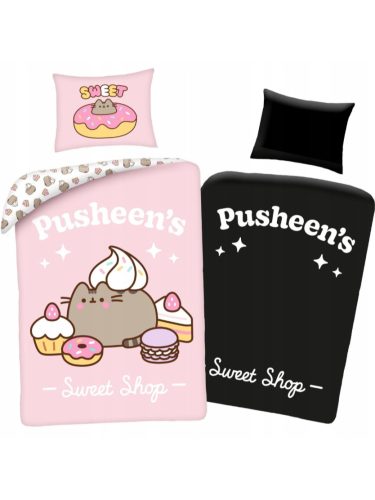 Pusheen Sweet Shop glow-in-the-dark bedding set 140×200cm, 70x90cm