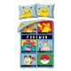 Pokémon Ready for Battle bedding cover 140×200cm, 70×90 cm