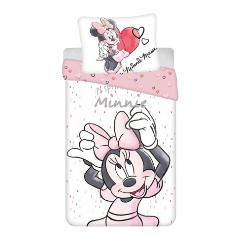 Disney Minnie White bedding set 140×200cm, 70×90 cm