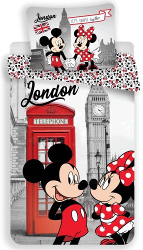 Disney Minnie  London Bedding Set 140×200cm, 70×90 cm