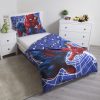 Spiderman Glow-in-the-dark bedding set 140×200cm, 70×90 cm