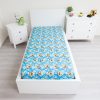 SpongeBob Blue fitted sheet 90x200 cm