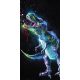 Dinosaur Neon bath towel, beach towel 70*140cm