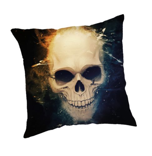 Halloween Dark Skull Cushion Cover 45x45 cm