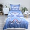 Animals Lake Swan Bedding Set 140×200cm, 70×90cm microfibre