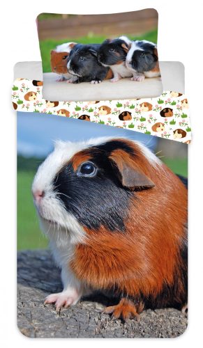 Animals Guinea Pig Bedding Set 140×200cm, 70×90 cm