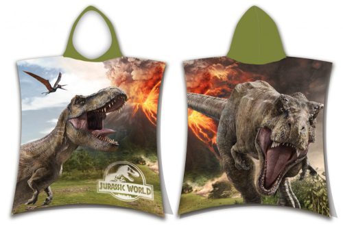 Jurassic World Volcano beach towel poncho 50*115cm