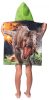 Jurassic World Volcano beach towel poncho 50*115cm