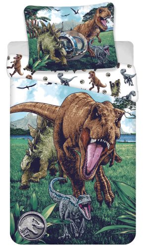 Jurassic World Trio Bedding set 140x200 cm, 70x90 cm