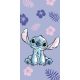 Disney Lilo and Stitch Purple bath towel, beach towel 70*140cm