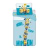 Minions Blue bedding set 140×200cm, 70×90 cm microfibre