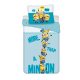 Minions Blue bedding set 140×200cm, 70×90 cm microfibre